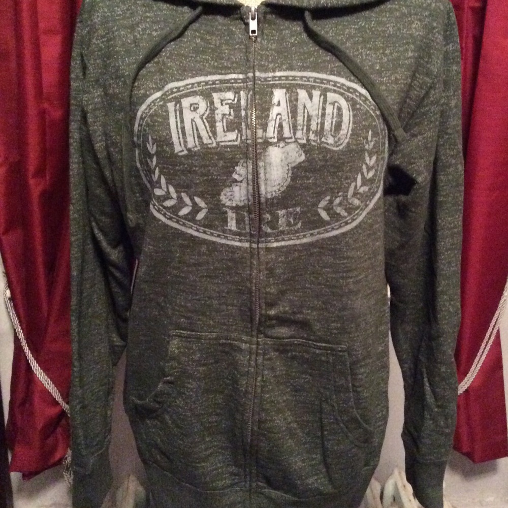 EUC Ireland Sweat Jacket Woman’s Sz M